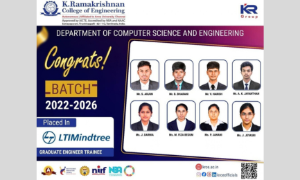 CSE Students Placed at KAAR Technologies