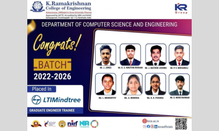 CSE Students Placed at LTIMindtree