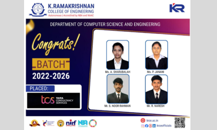 CSE Students Placed at Tata Consultancy Services